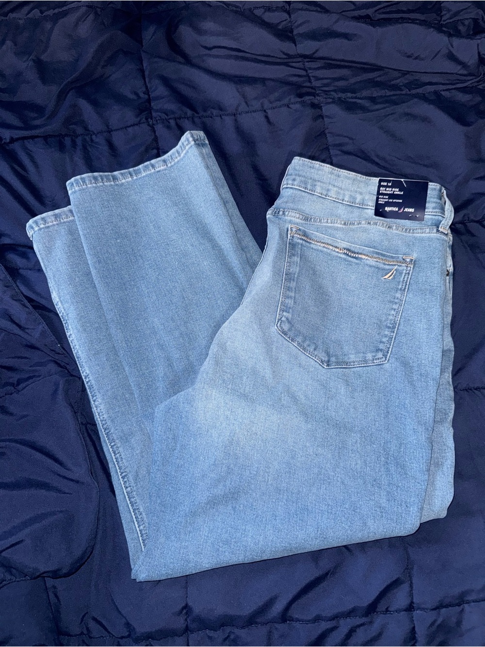 NWT Bay Mid-Rise Straight Ankle Nautica Jeans
